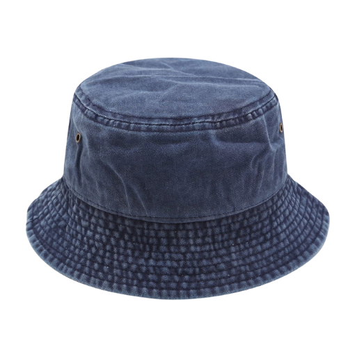 Blue Navy Bucket Hat