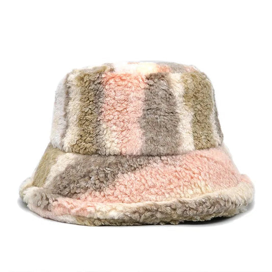 Pale Fur Bucket Hat