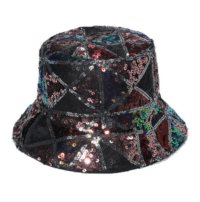 Sequins Bowl Bucket Hat