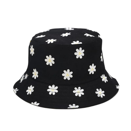 Black Sunflower Bucket Hat