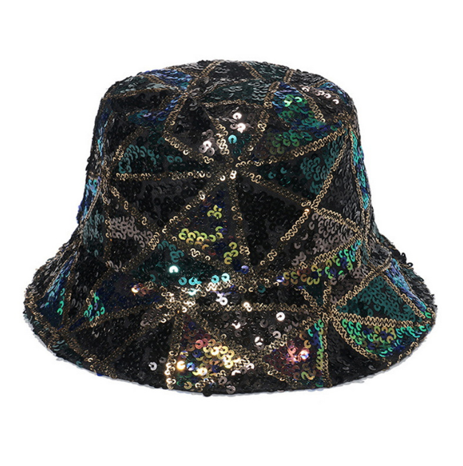 Sequins Bowl Bucket Hat