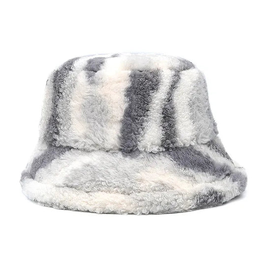 Grey Matter Matters Fur Bucket Hat