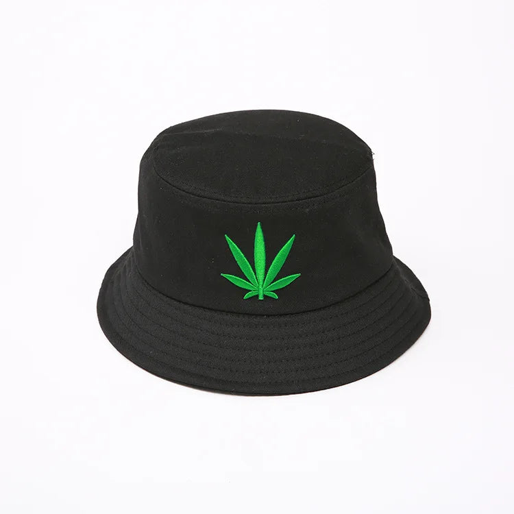 Black Maple *Wink* Leaf Bucket Hat