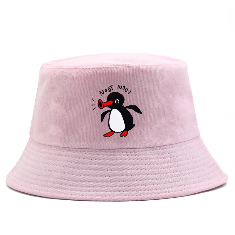 Reversible Penguin Bucket Hat