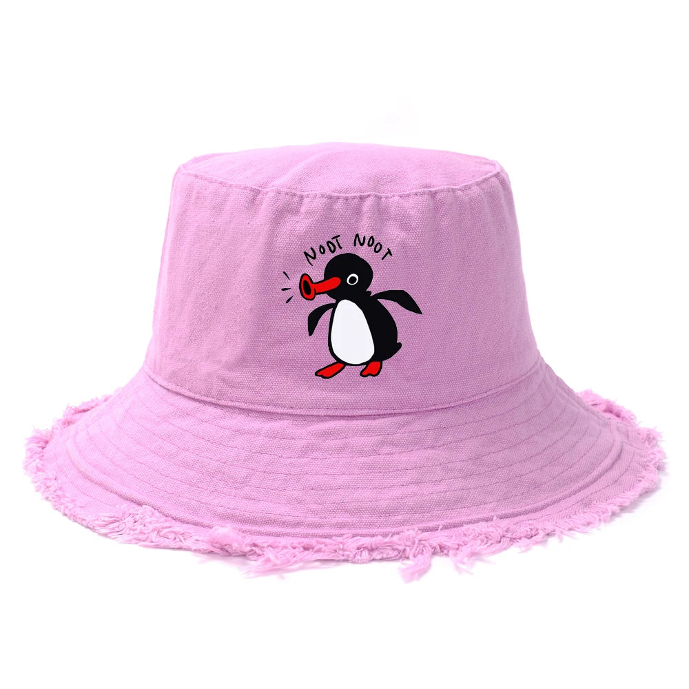 Reversible Penguin Bucket Hat