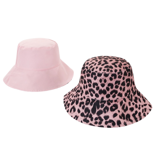 Pink & Leopard Reversible Bucket